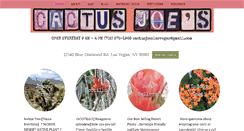 Desktop Screenshot of cactusjoeslasvegas.com